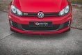 Load image into Gallery viewer, Maxton Design Racing Durability Front Splitter VW Golf MK6 GTI Front Lip