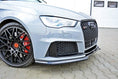 Load image into Gallery viewer, Maxton Design Audi RS3 8VA Sportback Front Splitter Lip