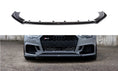 Load image into Gallery viewer, Maxton Design Audi RS3 Facelift Sedan Front Splitter Lip V2