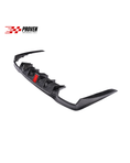 Load image into Gallery viewer, Mercedes Benz W213, E43/E63 AMG Sedan Carbon Fibre B Style LED Rear Diffuser