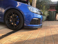 Load image into Gallery viewer, Maxton Design Front Splitter VW Golf Mk6 R Front Lip