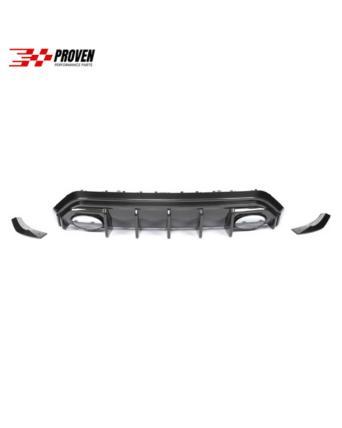 Audi 8.5Y RS3 Sedan Carbon Fibre V1 Style Rear Diffuser