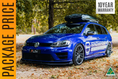 Load image into Gallery viewer, Flow Design MK7 Golf R Wagon - Full Lip Splitter Set