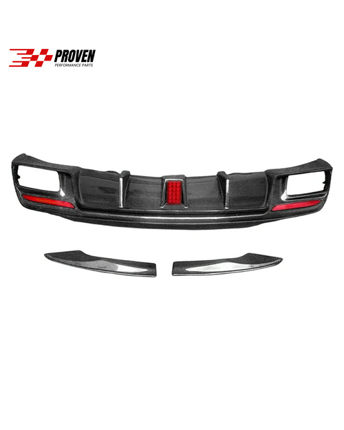 Mercedes Benz C117 CLA45 AMG Carbon Fibre PAK Style Rear Diffuser