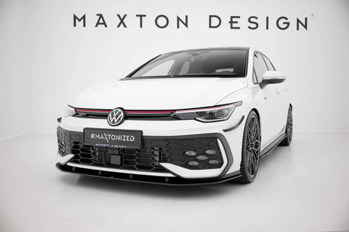 Maxton Design Street Pro Front Splitter Volkswagen Golf GTI / GTE / R-Line Mk8 Facelift