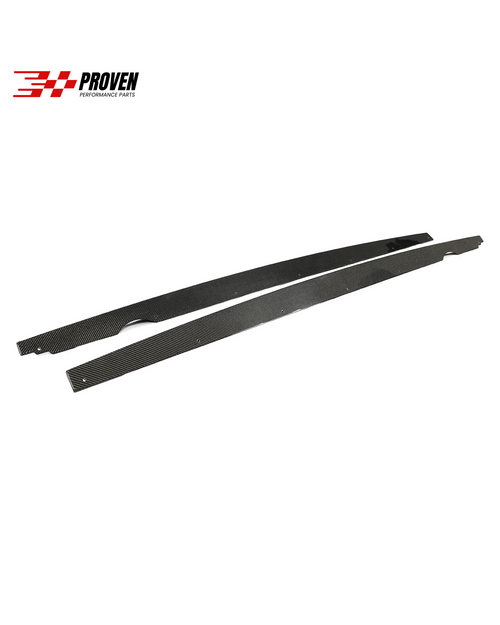 Volkswagen MK8 Golf R Carbon Fibre V1 Style Side Skirts