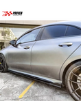 Load image into Gallery viewer, Mercedes Benz C118/W118 CLA45 AMG Carbon Fibre V2 Style Side Skirts