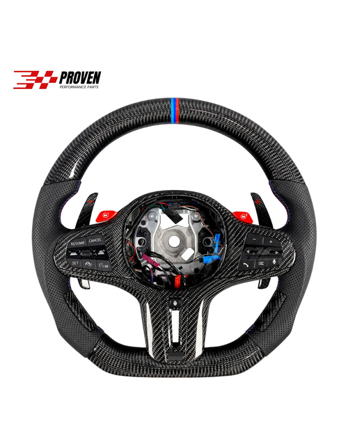 BMW F95/F96, X5M/X6M Carbon Fibre Steering Wheel