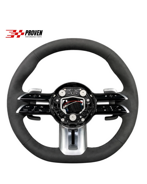 Mercedes Benz W206, C43/C63s AMG 2023+ Alcantara Steering Wheel