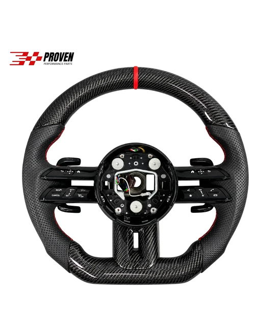 Mercedes Benz C118/W118 CLA35/CLA45 AMG 2024+ Carbon Fibre Steering Wheel