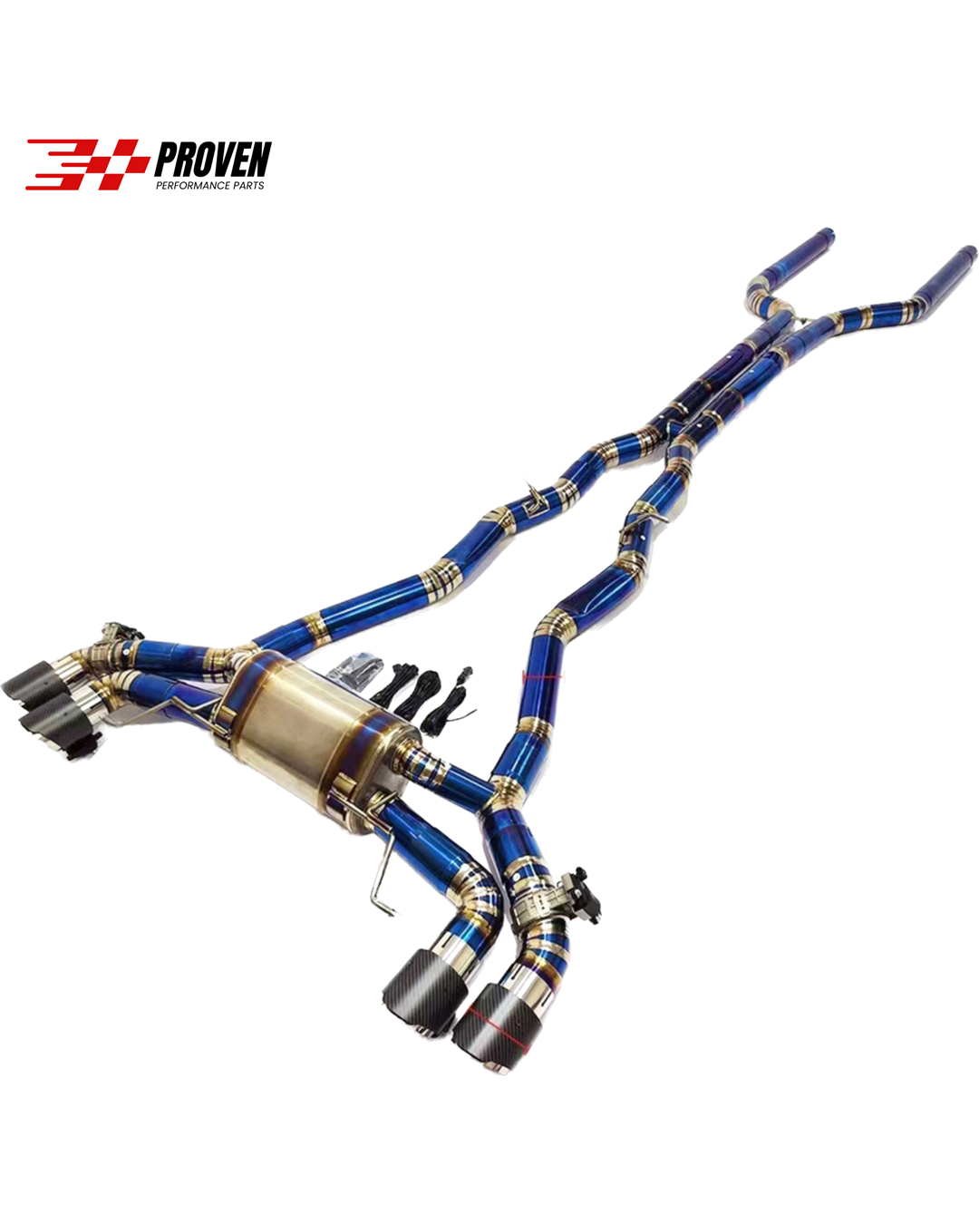 BMW G90/G99 M5 Titanium Valved Catback Exhaust