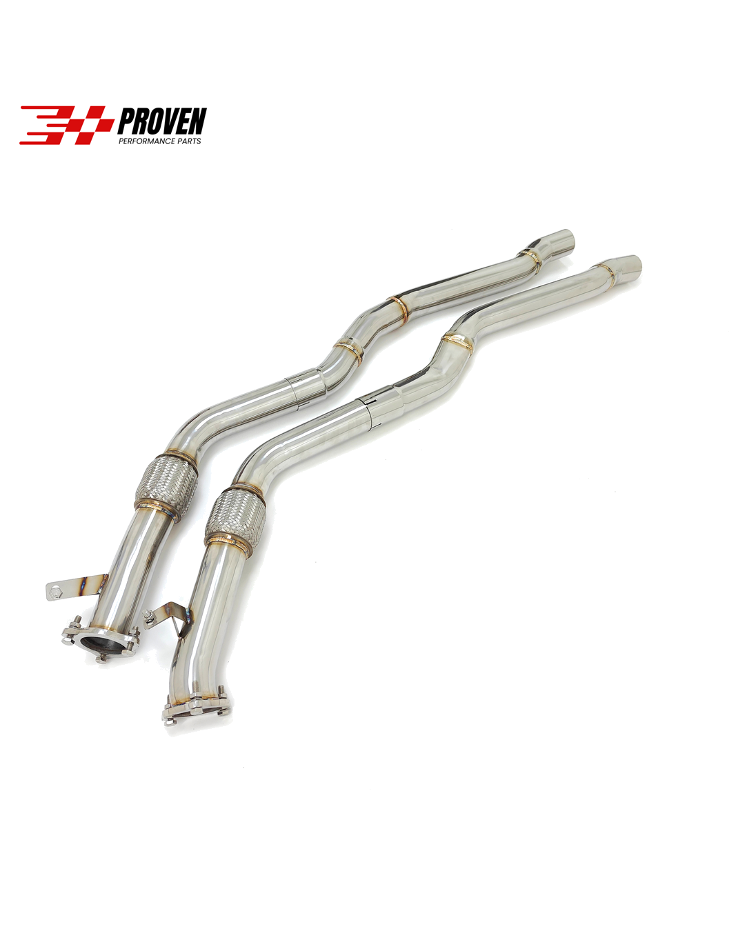 Audi B9, RS4/RS5 Stainless Steel Mid Pipe