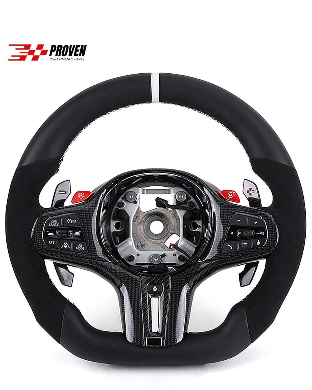 BMW F95, F96 / X5M, X6M Alcantara Steering Wheel