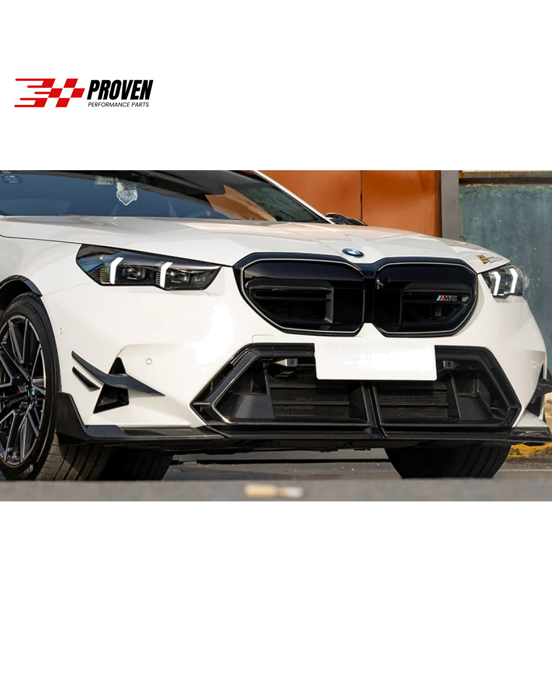 BMW G90/G99, M5 Carbon Fibre SQ Style Front Lower Grille