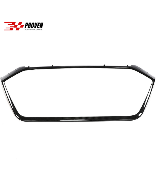 Audi C8, RS6/RS7 Carbon Fibre Front Grille Trim