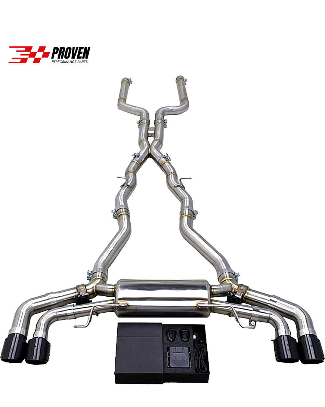 BMW F91/F92/F93 M8 Stainless Steel Valved Catback Exhaust