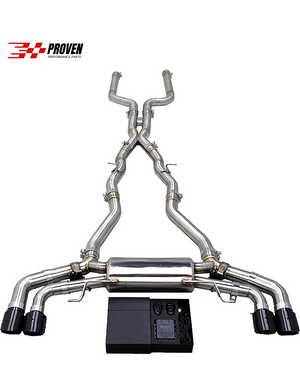 BMW F91/F92/F93 M8 Stainless Steel Valved Catback Exhaust