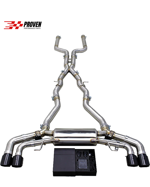 BMW F91/F92/F93 M8 Stainless Steel Valved Catback Exhaust