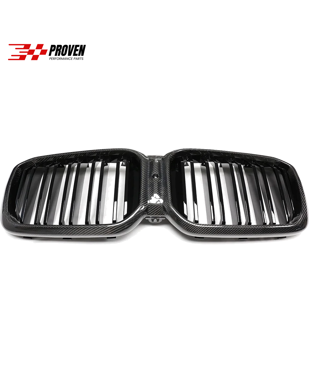 BMW F97/F98, X3M/X4M LCI Carbon Fibre Dual Slat Front Grille