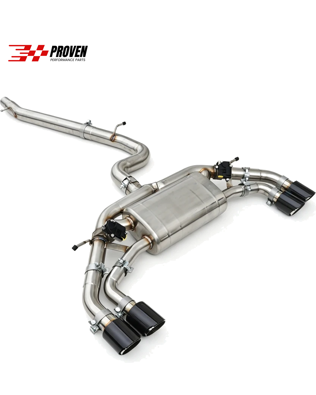 Volkswagen MK8 Golf R stainless steel valved catback exhaust