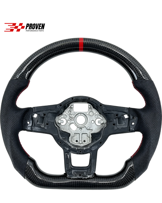 Volkswagen MK7/7.5, GTI/R Carbon Fibre Steering Wheel