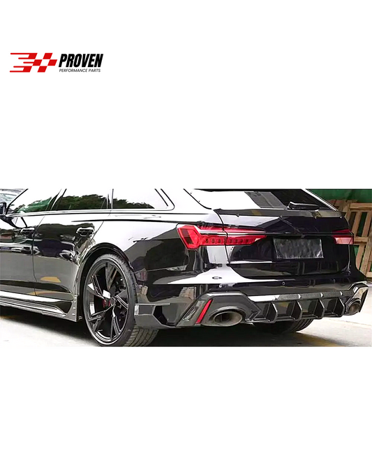 Audi C8, RS6/RS7 Carbon Fibre V.2 Rear Diffuser