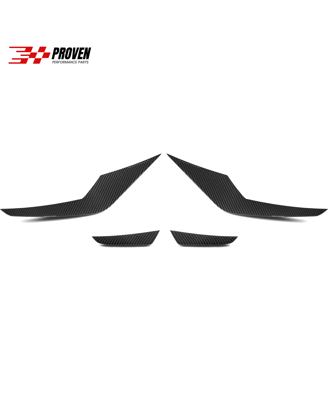 BMW G90/G99, M5 Carbon Fibre SQ Style Front Side Canards