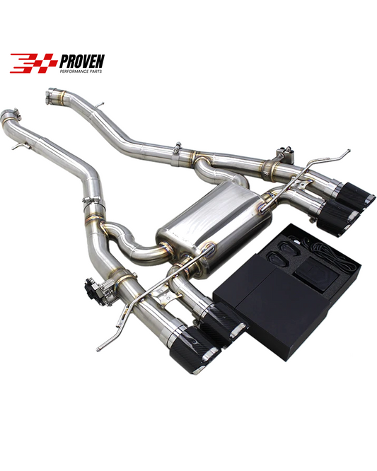 BMW G80 G82 M3 M4 stainless steel axle back exhaust