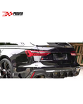 Load image into Gallery viewer, Audi C8, RS6 Carbon Fibre Rear Middle Spoiler
