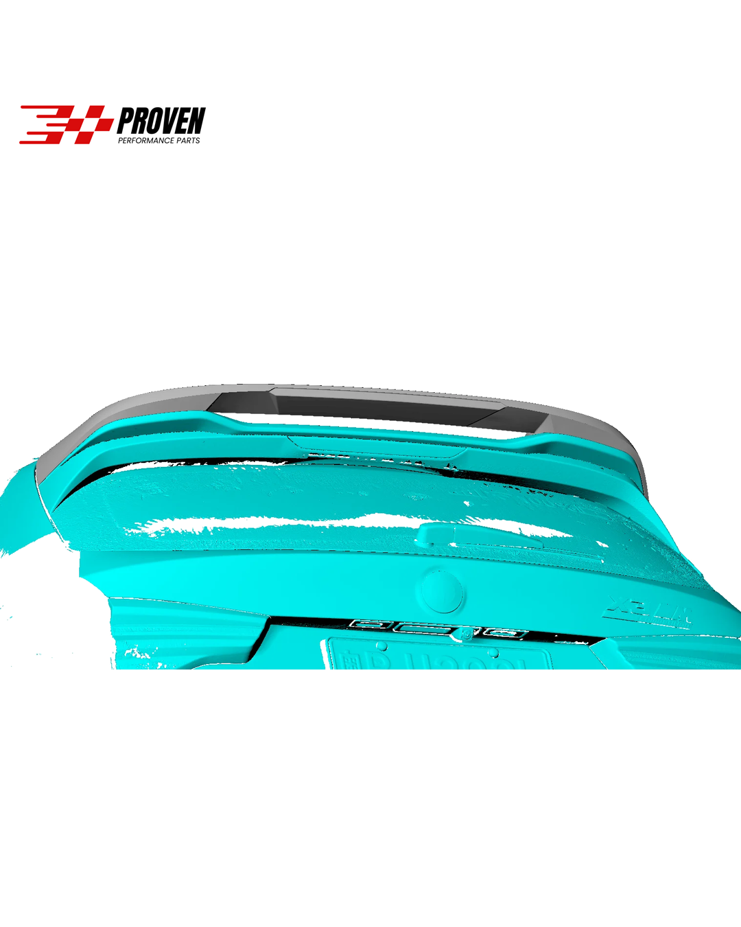 BMW F97, X3M LCI Carbon Fibre Rear Roof Spoiler Wing