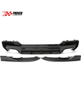 Load image into Gallery viewer, BMW G22, M440i Carbon Fibre 3D Style Rear Diffuser
