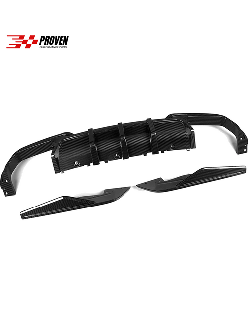 BMW F91/F92, M8 Carbon Fibre SQ Style Rear Diffuser
