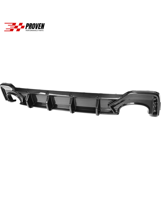 Audi C8, RS6/RS7 Carbon Fibre V.1 Rear Diffuser