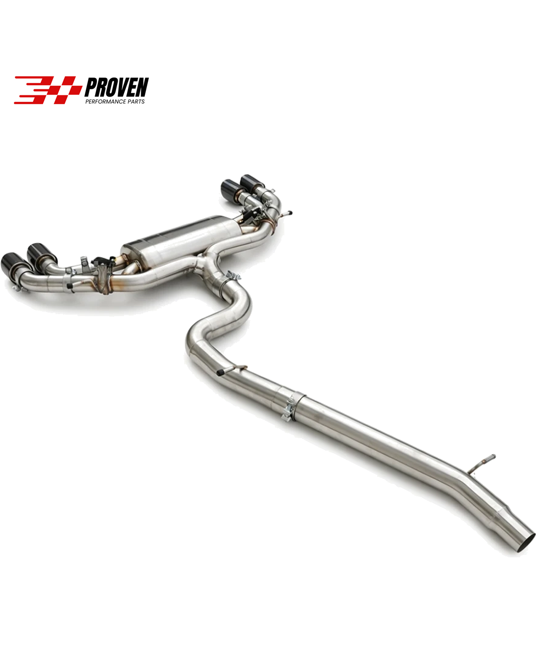 Volkswagen MK8 Golf R stainless steel valved catback exhaust