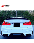 Load image into Gallery viewer, BMW F90, M5 Carbon Fibre PSM Style Rear Trunk Spoiler
