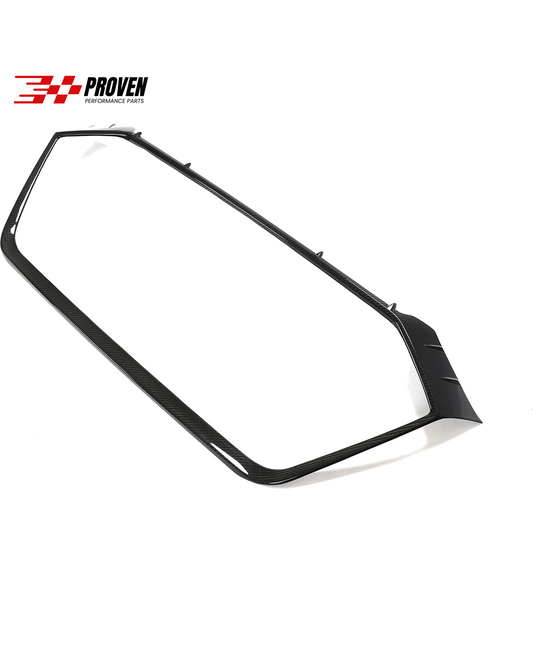Audi C8, RS6/RS7 Carbon Fibre Front Grille Trim