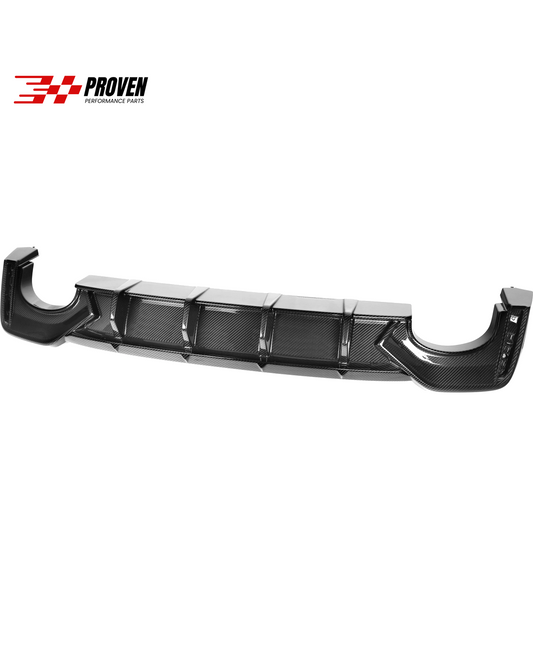 Audi C8, RS6/RS7 Carbon Fibre V.1 Rear Diffuser