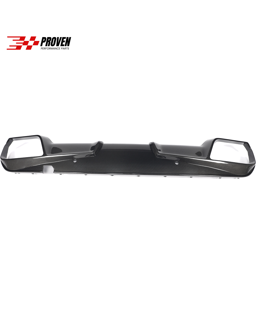 BMW F96, X6M LCI Carbon Fibre V.1 Rear Diffuser