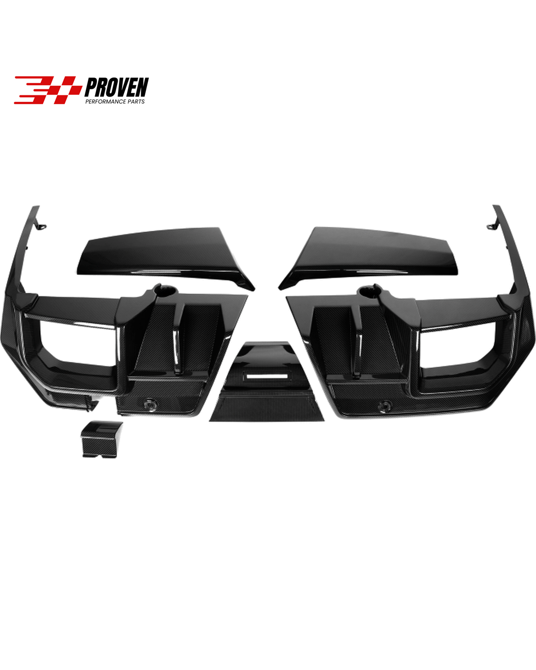 BMW G90 G99 M5 Carbon Fibre SQ-B Style Rear Diffuser