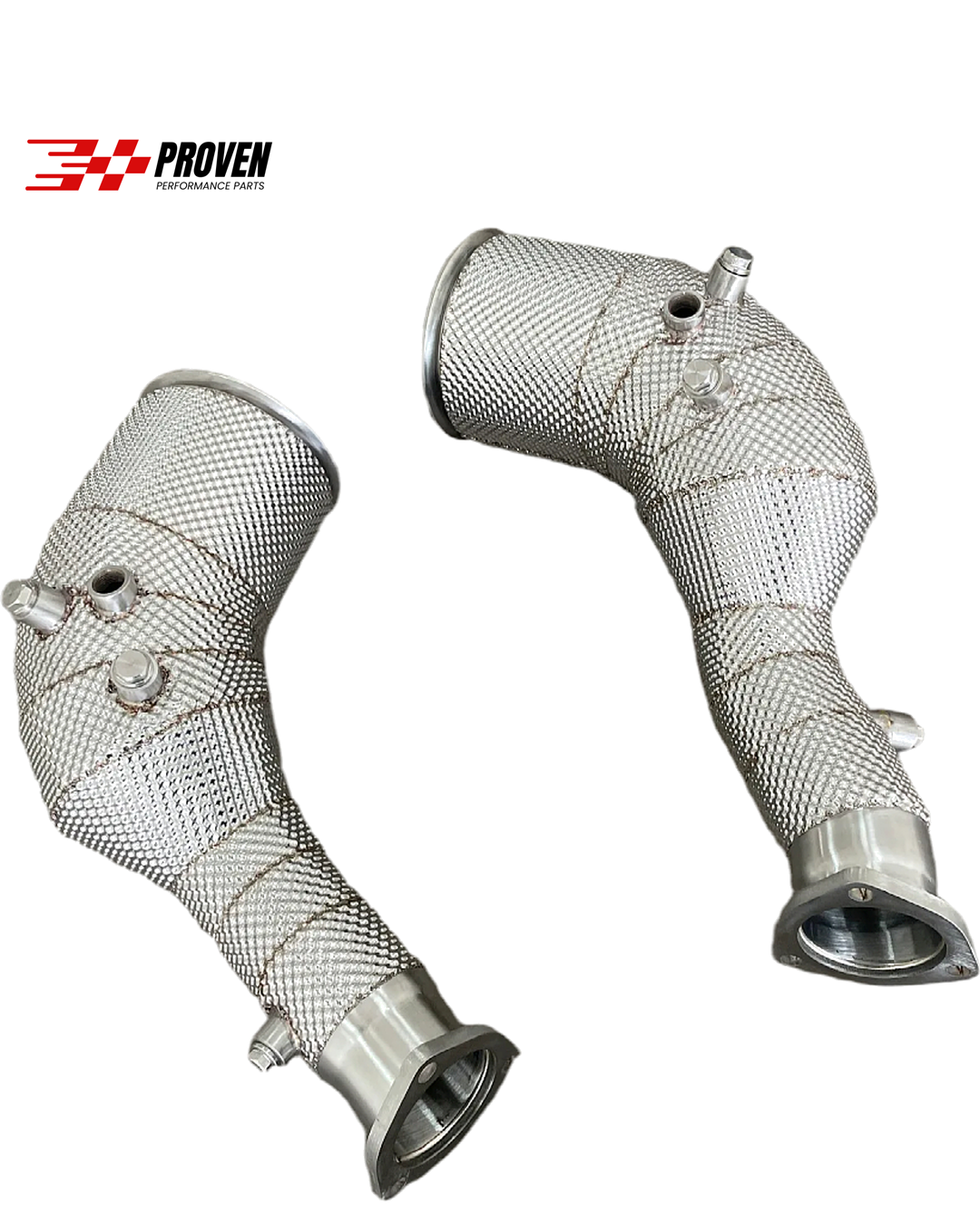 Audi C8, RS6/RS7 Catted Downpipe With Heatshield