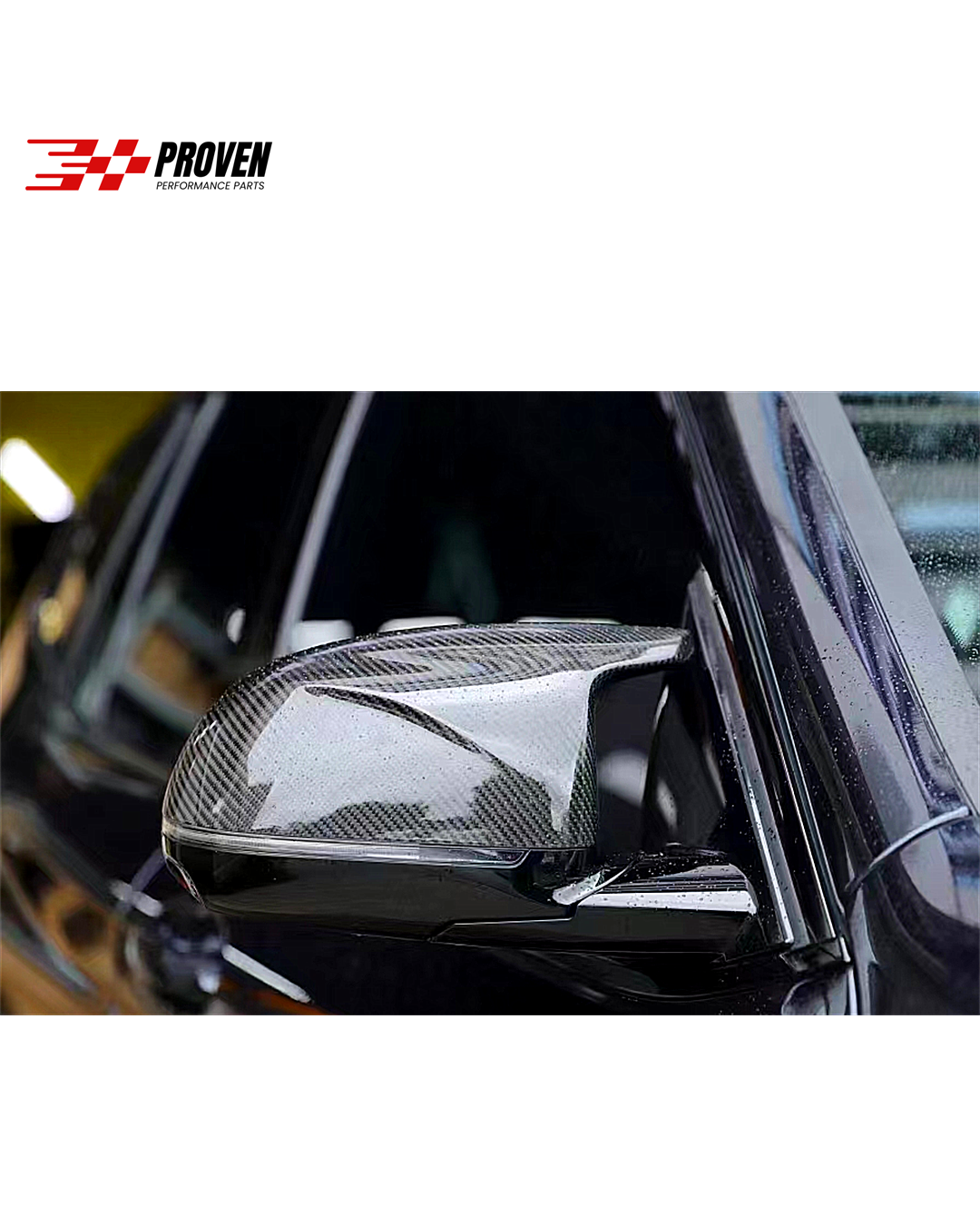F97/F98/F95/F96, X3M/X4M/X5M/X6M Carbon Fibre M Performance Mirror Caps