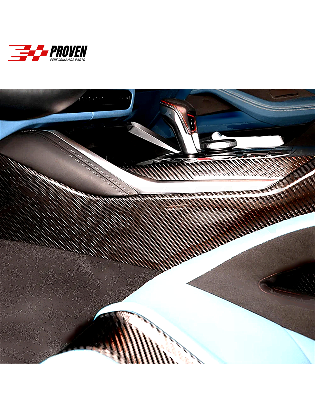 BMW G80/G82, M3/M4 Carbon Fibre Centre Side Console Panel