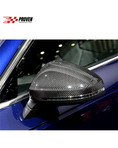 Load image into Gallery viewer, Audi B9, RS4/RS5 Carbon Fibre Mirror Caps
