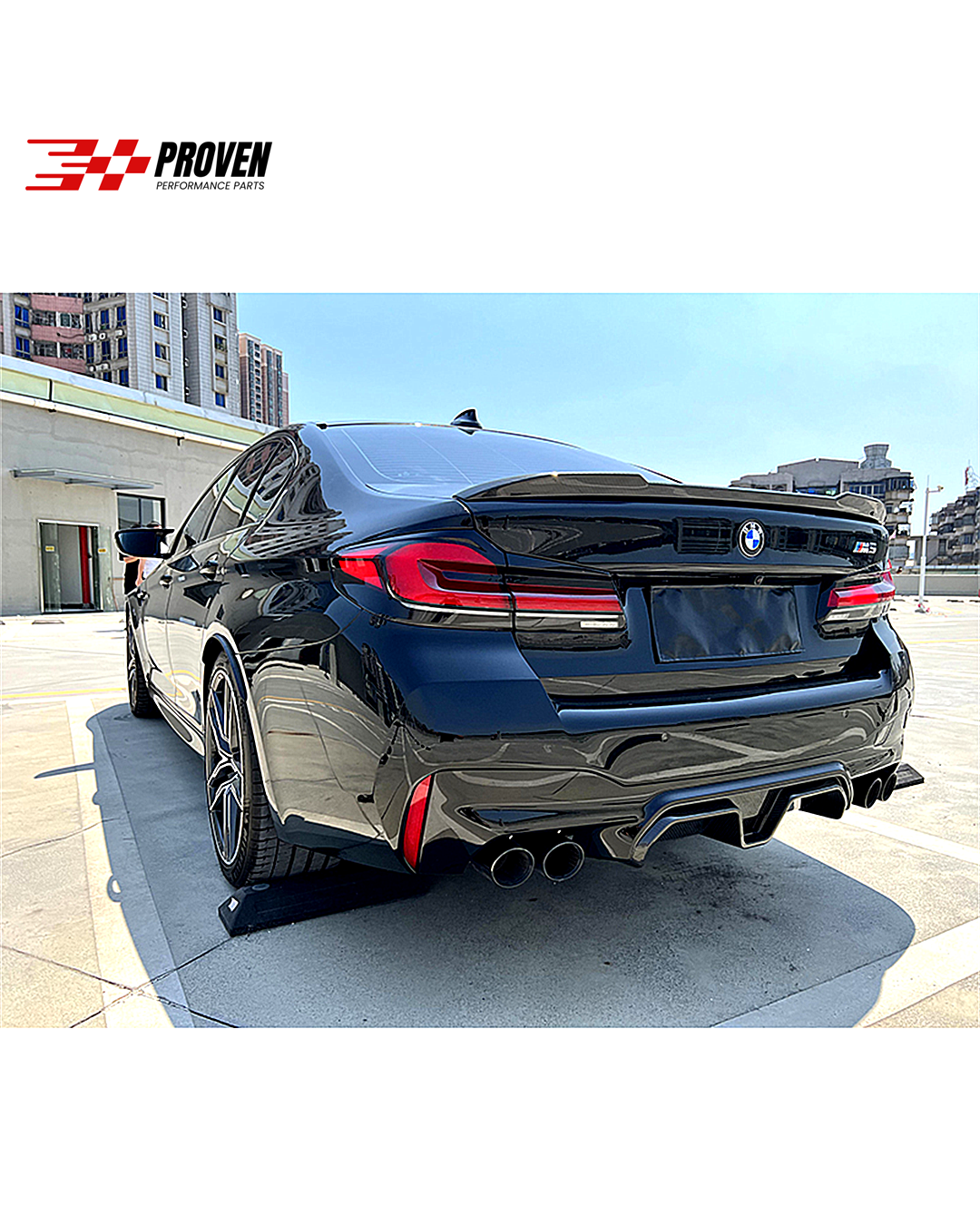 BMW F90, M5 Carbon Fibre CS Style Rear Diffuser