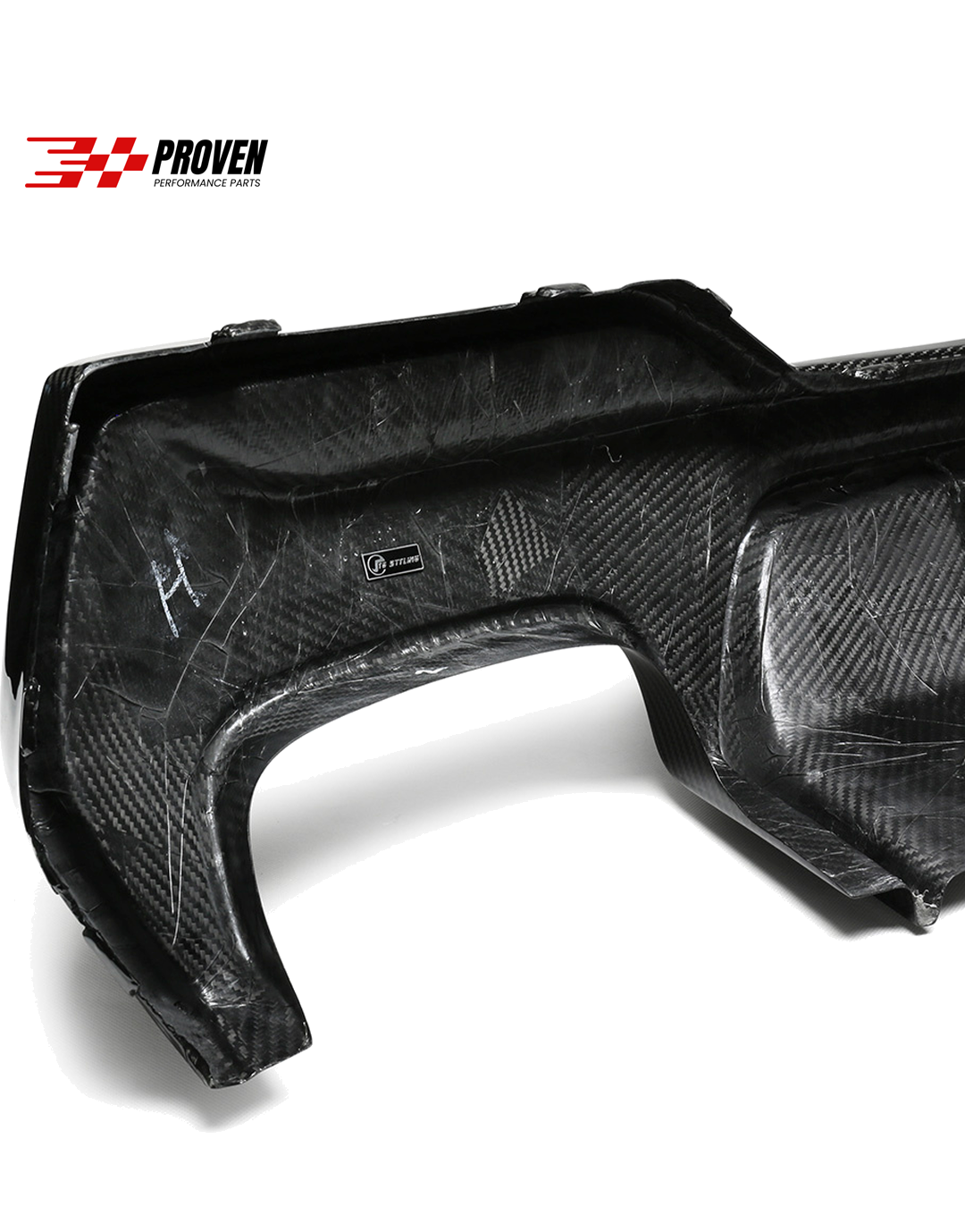 BMW G22, M440i Carbon Fibre 3D Style Rear Diffuser