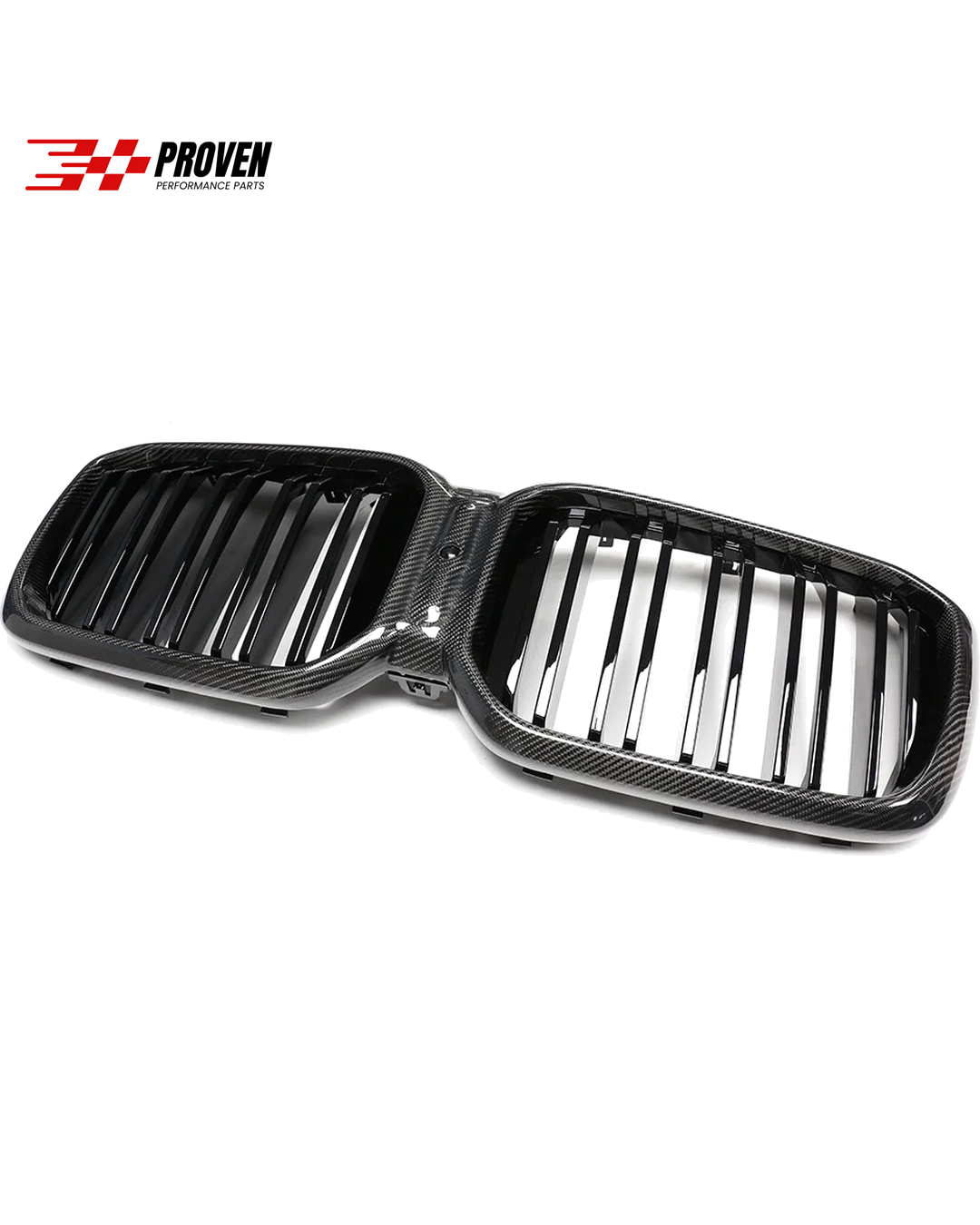 BMW F97/F98, X3M/X4M LCI Carbon Fibre Dual Slat Front Grille