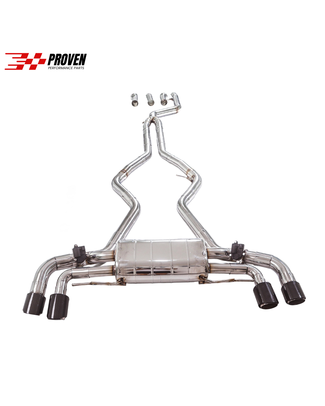 BMW B58 Gen 2 G-Series M340i/M440i/M240i Stainless Steel Valved Exhaust