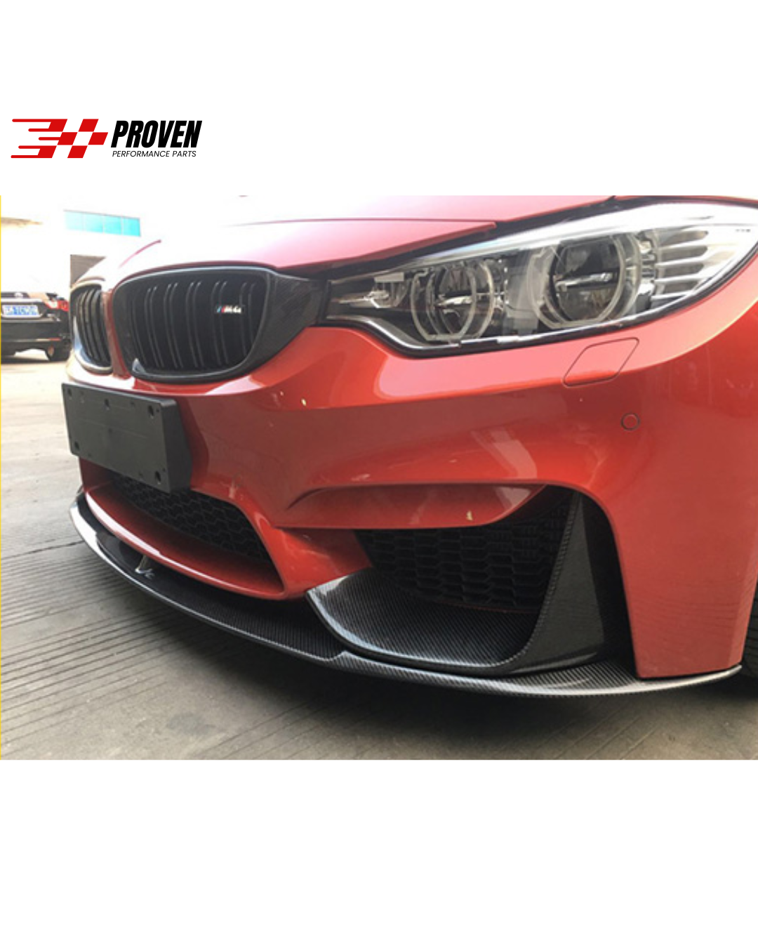 BMW F80/F82, M3/M4 Carbon Fibre MP Style Front Lip