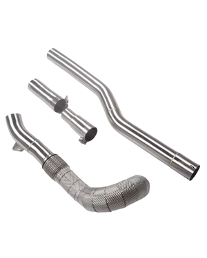 Audi 8Y S3 Catless Downpipe With Heat Shield