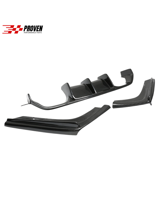 BMW F80/F82, M3/M4 Carbon Fibre V Style Rear Diffuser